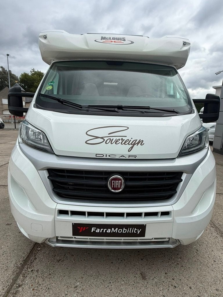 MARCHAND UNIQUEMENT | MCLOUIS 479 G SOVEREIGN—2016—20 274 km, Jusqu'à 5, Fiat, Réfrigérateur, Diesel