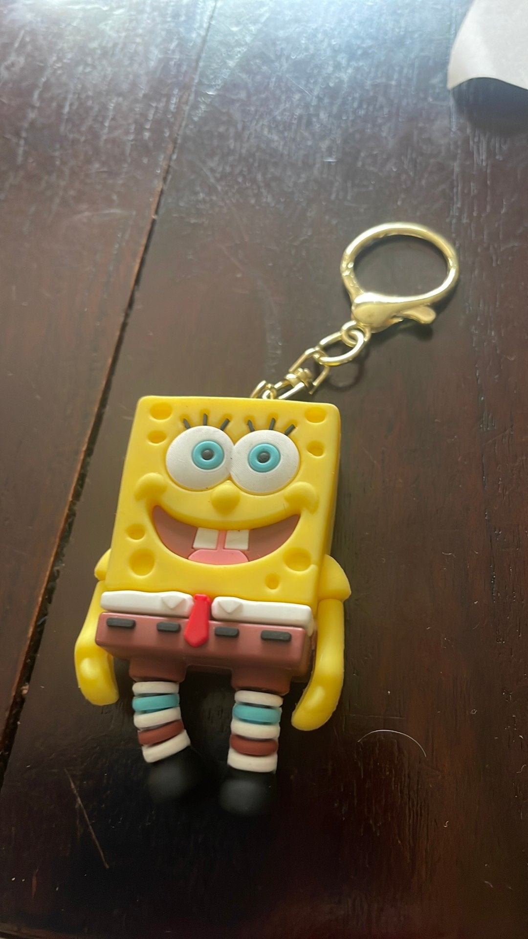 Sleutelhanger sponge bob, Verzamelen, Sleutelhangers, Ophalen, Nieuw