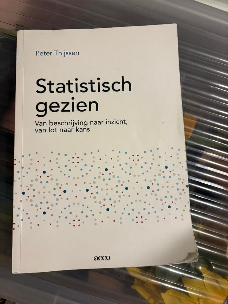 Peter Thijssen - Statistisch gezien, Boeken, Ophalen, Peter Thijssen