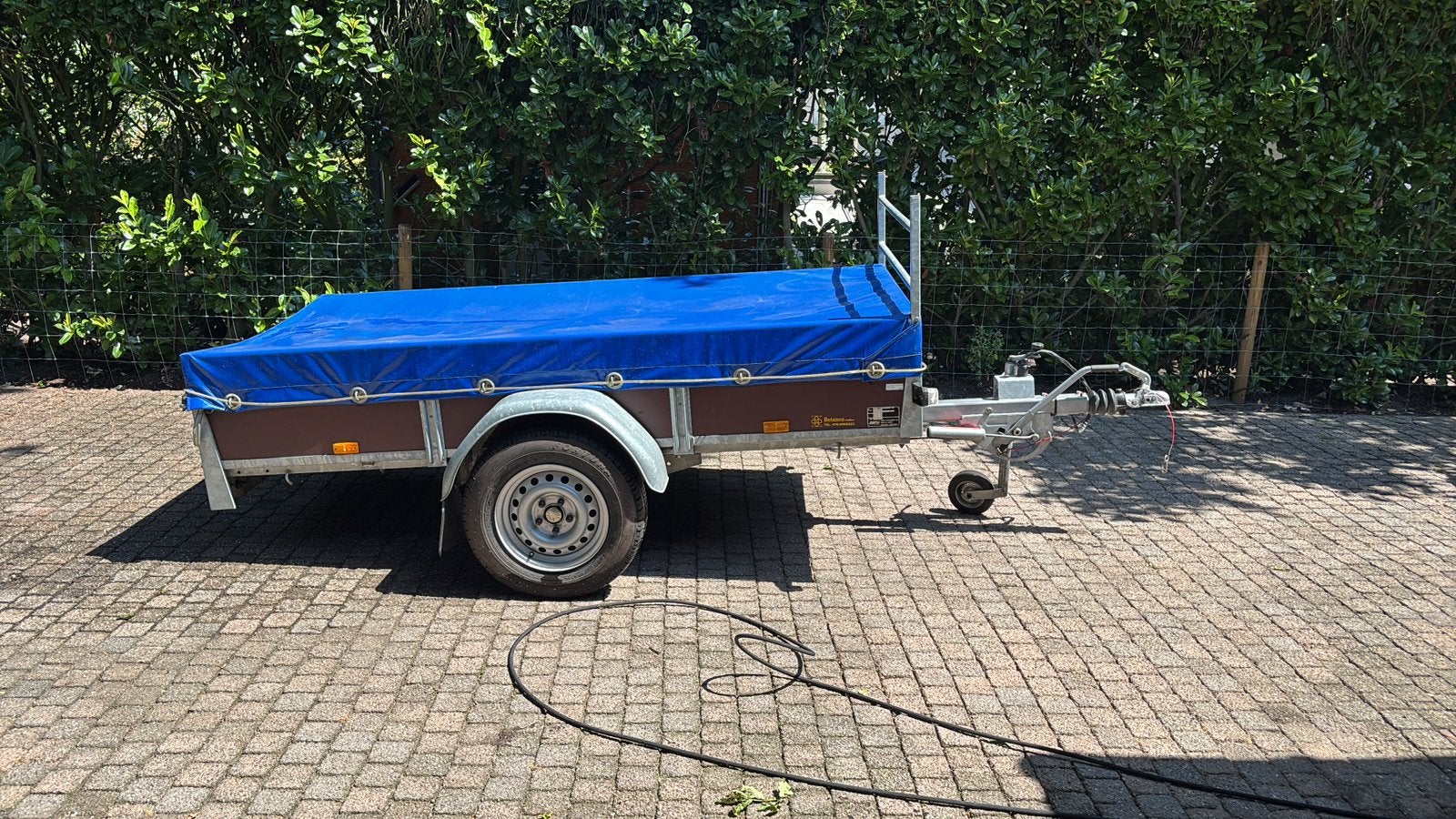 Saris aanhanger 1200 kilo, Ophalen of Verzenden, Zo goed als nieuw