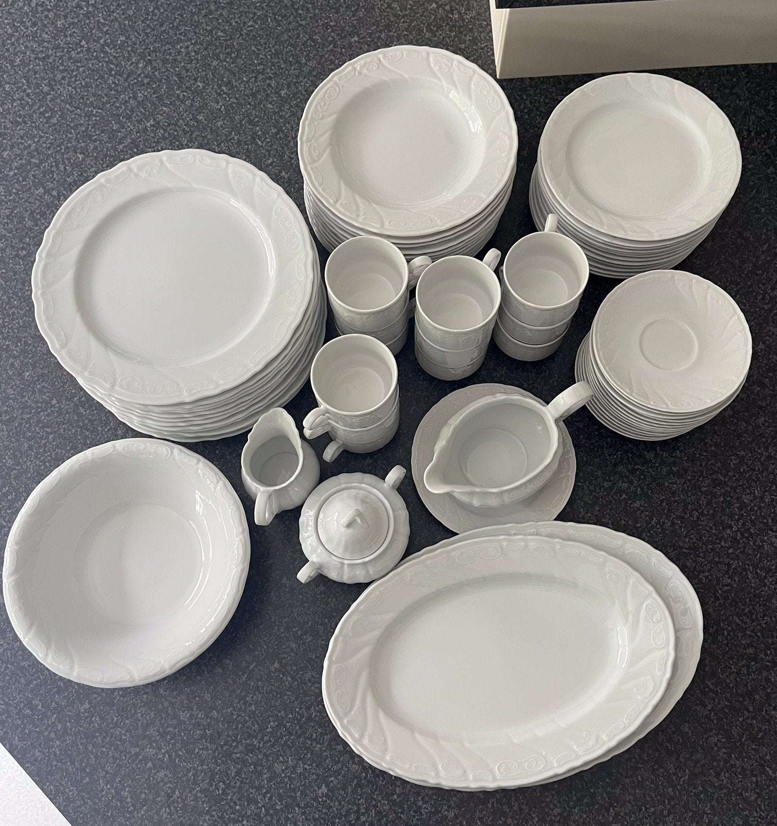 Porselein servies Bareuther Bavaria, Ophalen