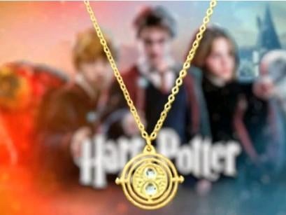 Collier Harry Potter collector - Retourneur de Temps Fixe Or, Handtassen en Accessoires, Goud, Goud