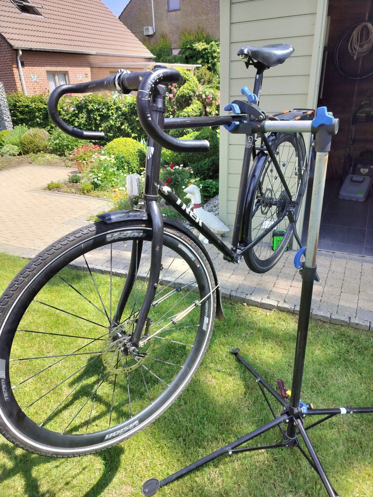 Trek 520, 15 tot 20 versnellingen, 57 tot 61 cm, Schijfrem, Ophalen