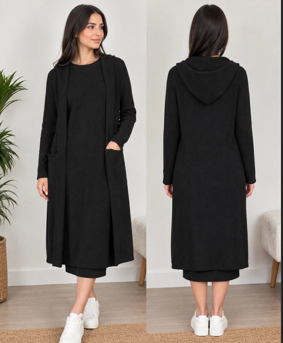 Ensemble gilet , robe long, Enlèvement ou Envoi, Neuf