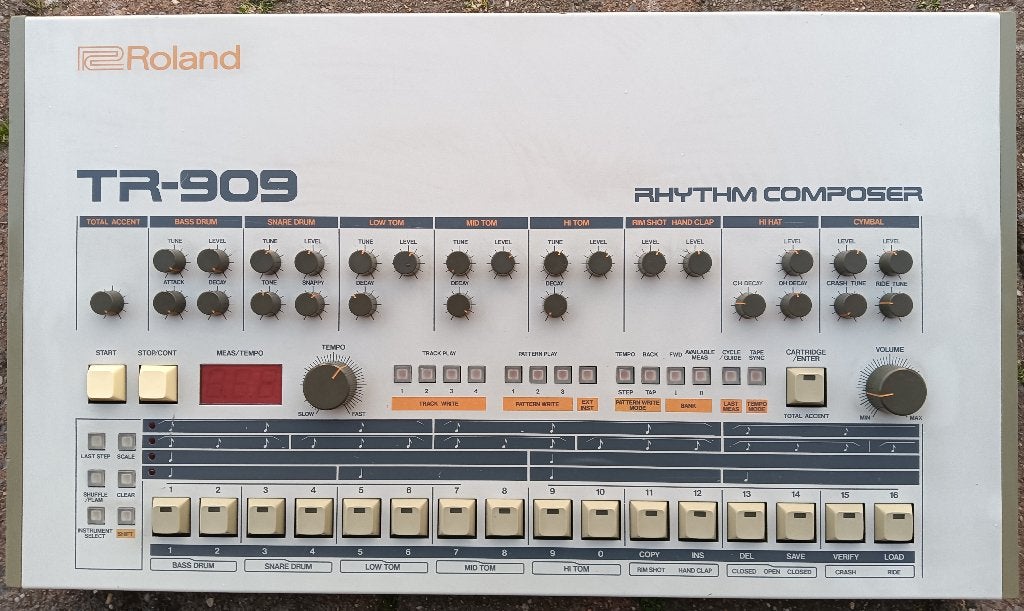 Roland TR-909. Te koop/(In)Ruil mogelijk., Muziek en Instrumenten, Ophalen of Verzenden, Gebruikt, Roland