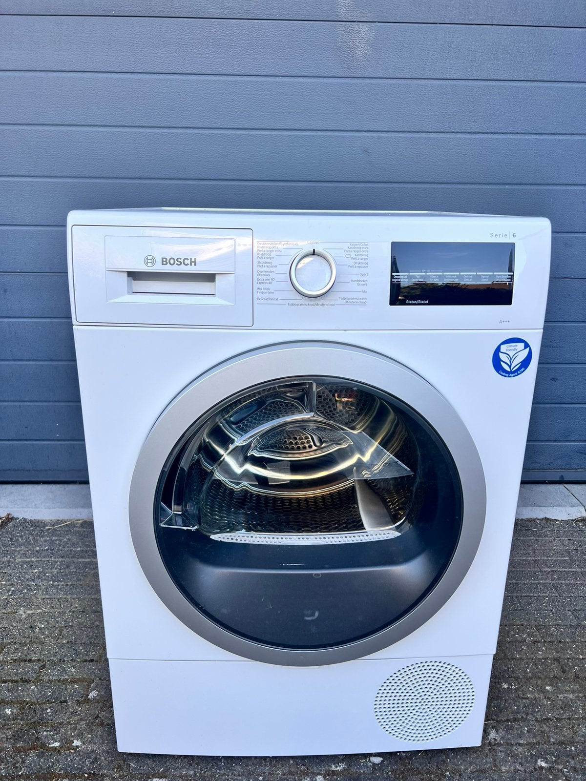 Bosch Serie 6 warmtepomp droogkast 8 kg – A+++ –, Ophalen, Zo goed als nieuw