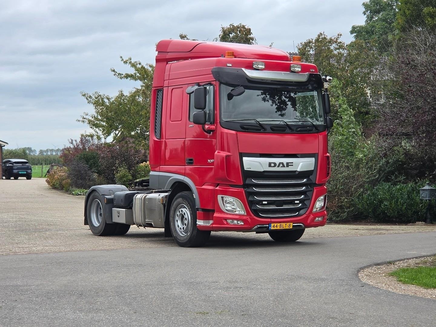 DAF XF 480 FT PTO/HYDRAULIEK SLECHTS 357dkm!SCHUIFSCHOTEL! D, Auto's, Automaat, Achterwielaandrijving, Euro 6, Bedrijf