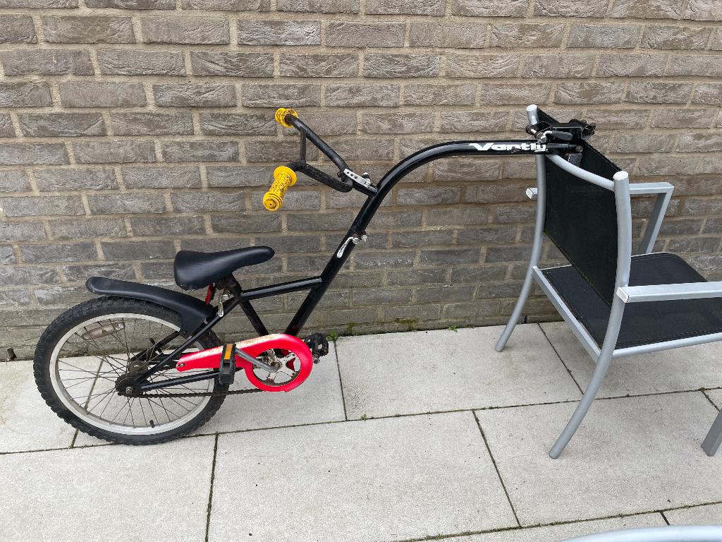 Aanhangfiets, Fietsen en Brommers, Fietsen | Kinderfietsjes, Ophalen, Gebruikt, 16 tot 20 inch, Overage merken