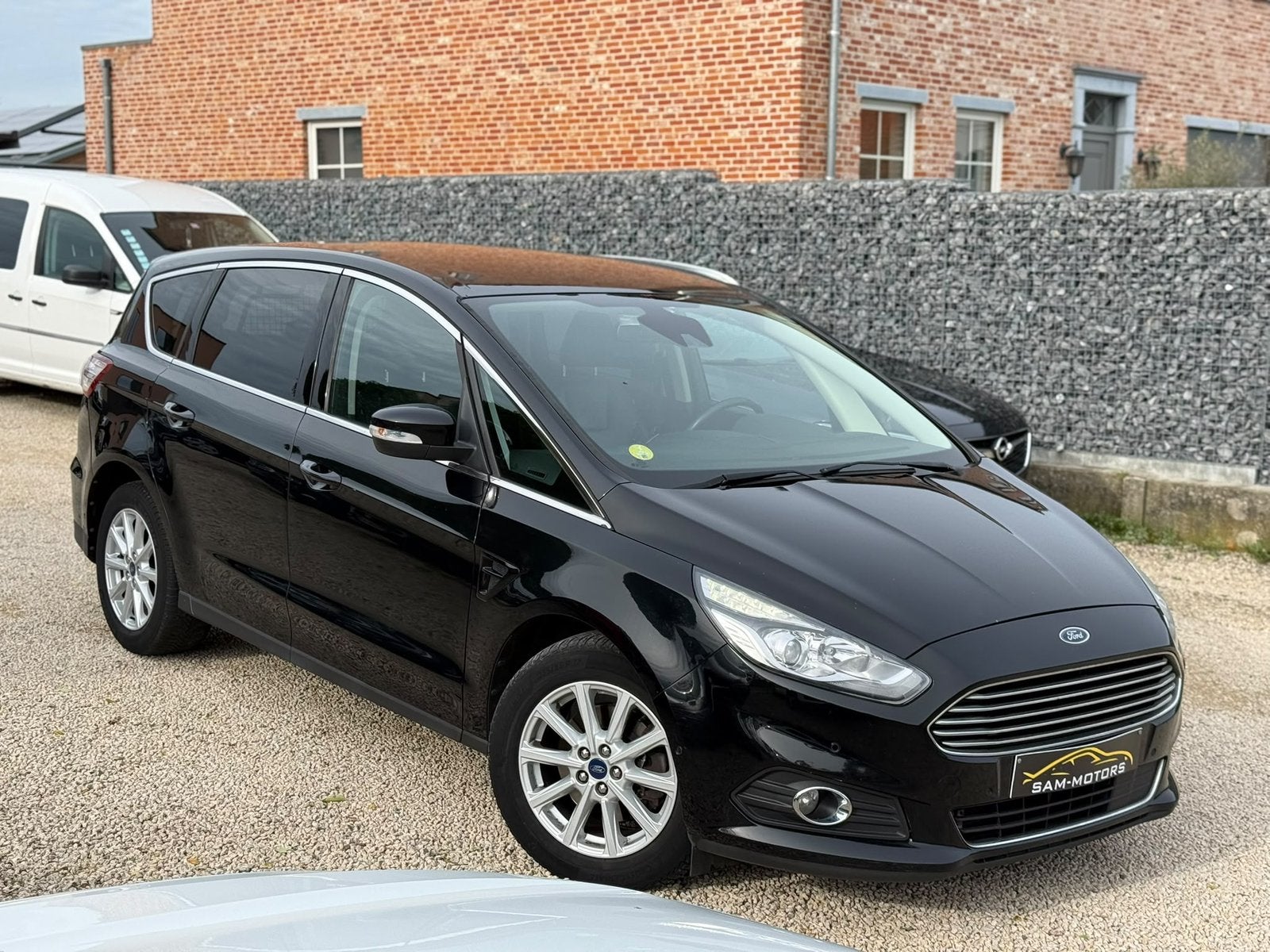 Ford S-Max 2.0 TDCi 150PK AUTOMAAT TITANIUM | 1E EIG., Autos, Cuir, Entreprise, Entretenue par le concessionnaire, Noir