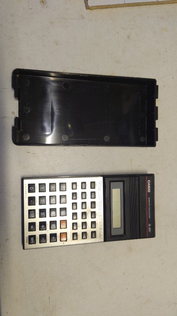 Casio FX82c rekenmachine voor munten, Verzenden, Gebruikt