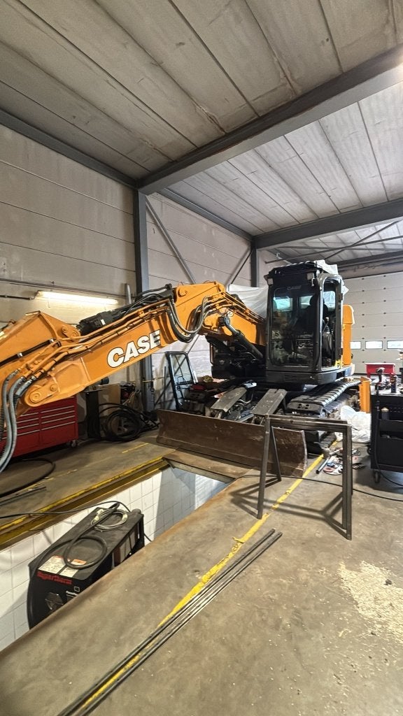 Case cx145d sr, Ophalen, Graafmachine