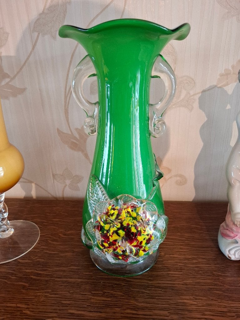 Vintage Murano-stijl vaas, Enlèvement ou Envoi