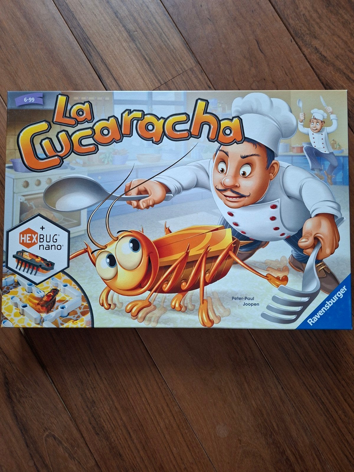 La Cucaracha gezelschapsspel, Trois ou quatre joueurs, Enlèvement ou Envoi, Utilisé, Ravensburger