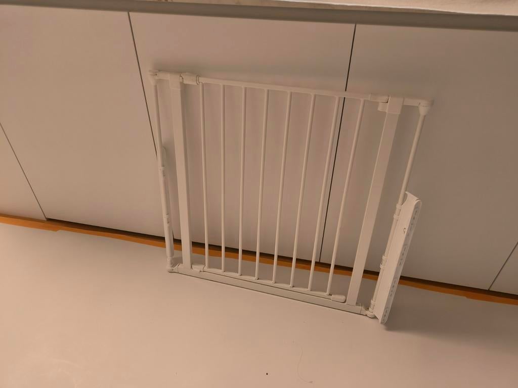 Babydan flex xxl traphekje 90-350cm (2x), Ophalen, Zo goed als nieuw, Metaal of IJzer, Schroefhekje