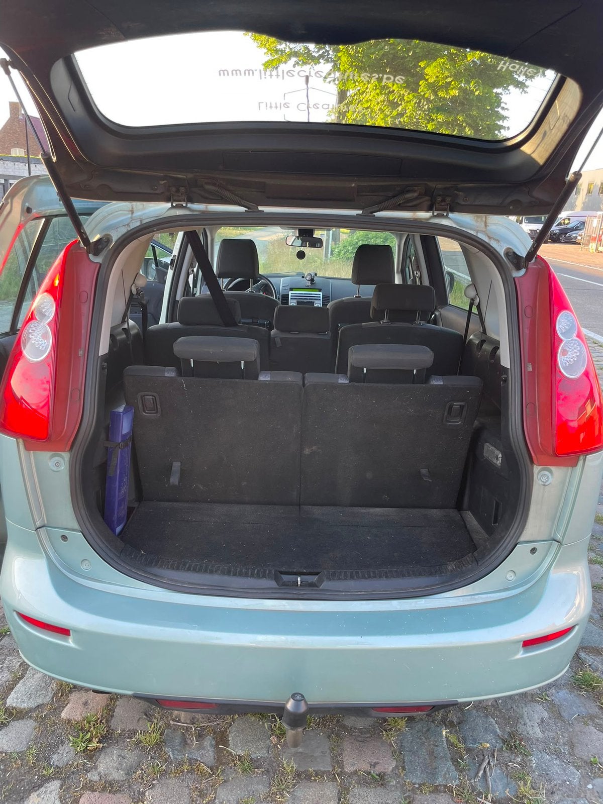 Mazda 5, 2.0d, 81 kw, 7 emplacements, année : 2006,, Autos, Mazda, Achat, Capteur de lumière, 7 places, Noir
