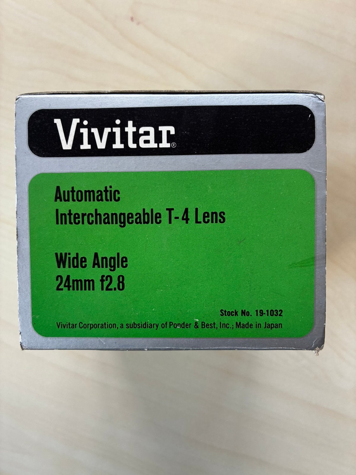 Vivitar T-4 lens 24mm 2.8, Audio, Tv en Foto, Ophalen, Zo goed als nieuw