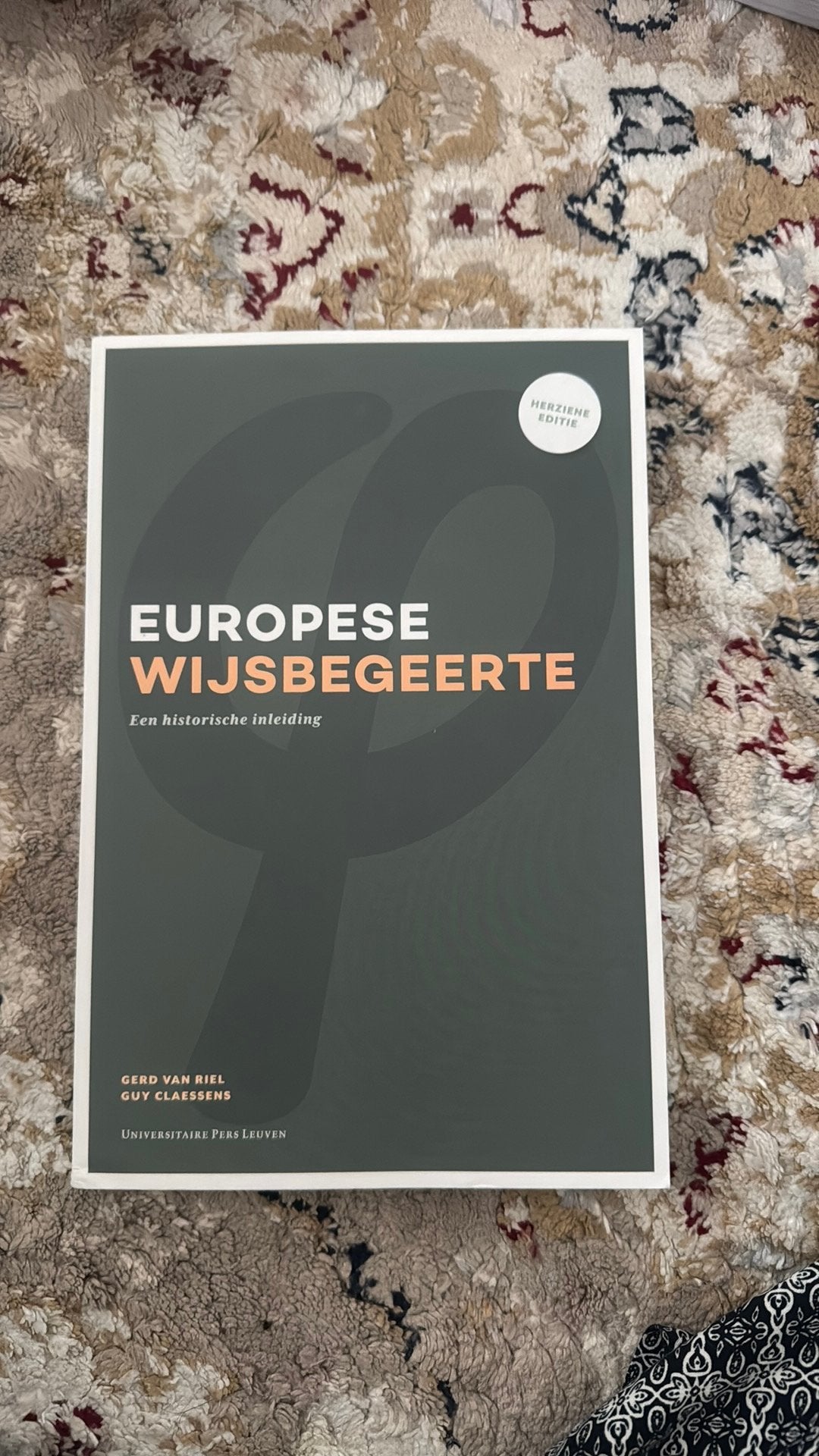 rechten KU LEUVEN fundamentele wijsbegeerte, Ophalen of Verzenden, Zo goed als nieuw