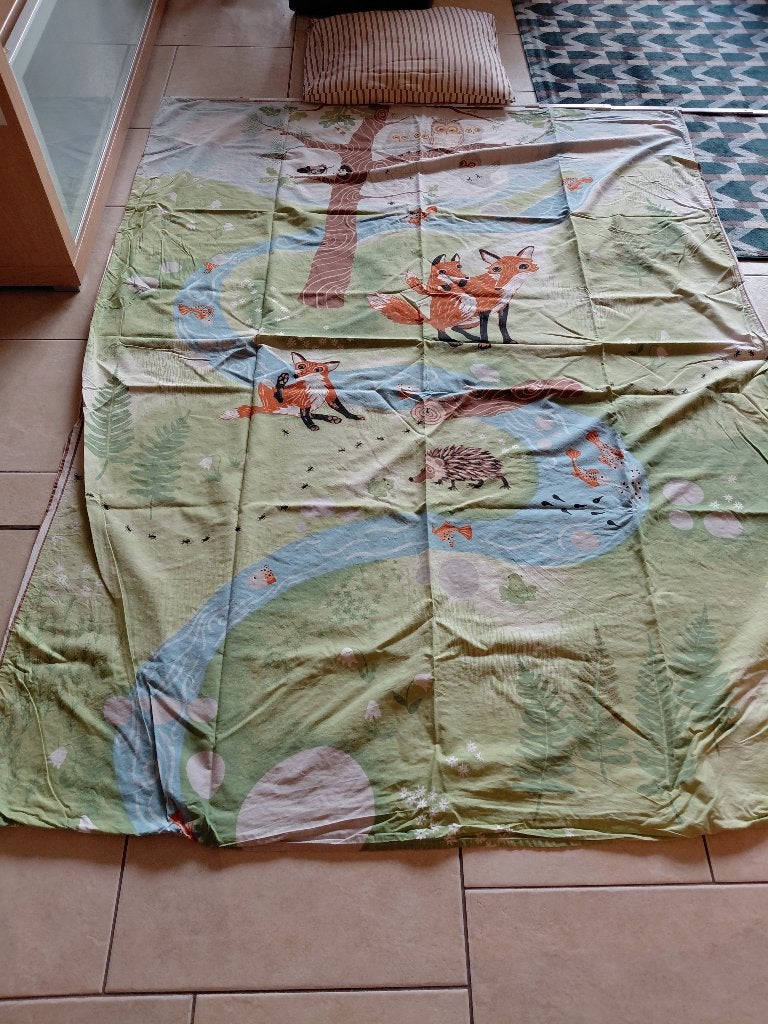 Kinderdekbedovertrek, Kinderen en Baby's, Kinderkamer | Beddengoed, Ophalen, Gebruikt, Jongetje of Meisje, Dekbedovertrek