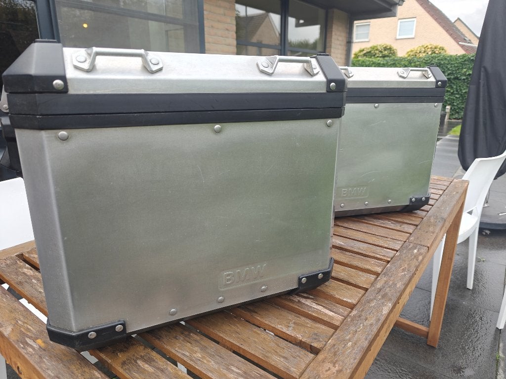 Koffers BMW GS 1200 1250 aluminium goede staat, Motoren, Ophalen of Verzenden, Gebruikt