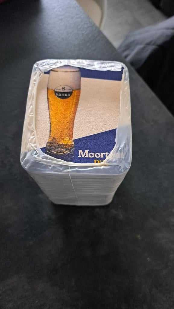 Bierkaartjes moortgat pils, Verzamelen, Merken en Reclamevoorwerpen, Ophalen of Verzenden