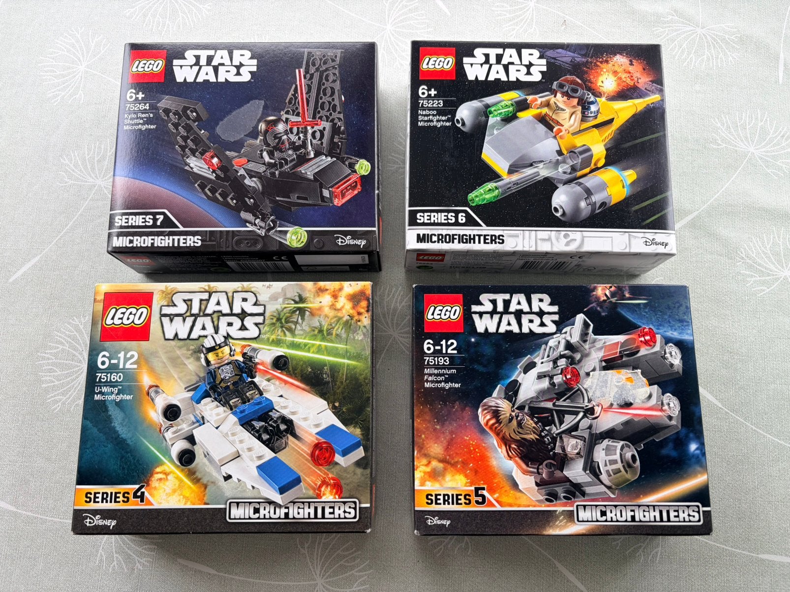 4 Lego Star Wars Microfighters (sealed), Star Wars, Lego, Nieuw, Ophalen of Verzenden