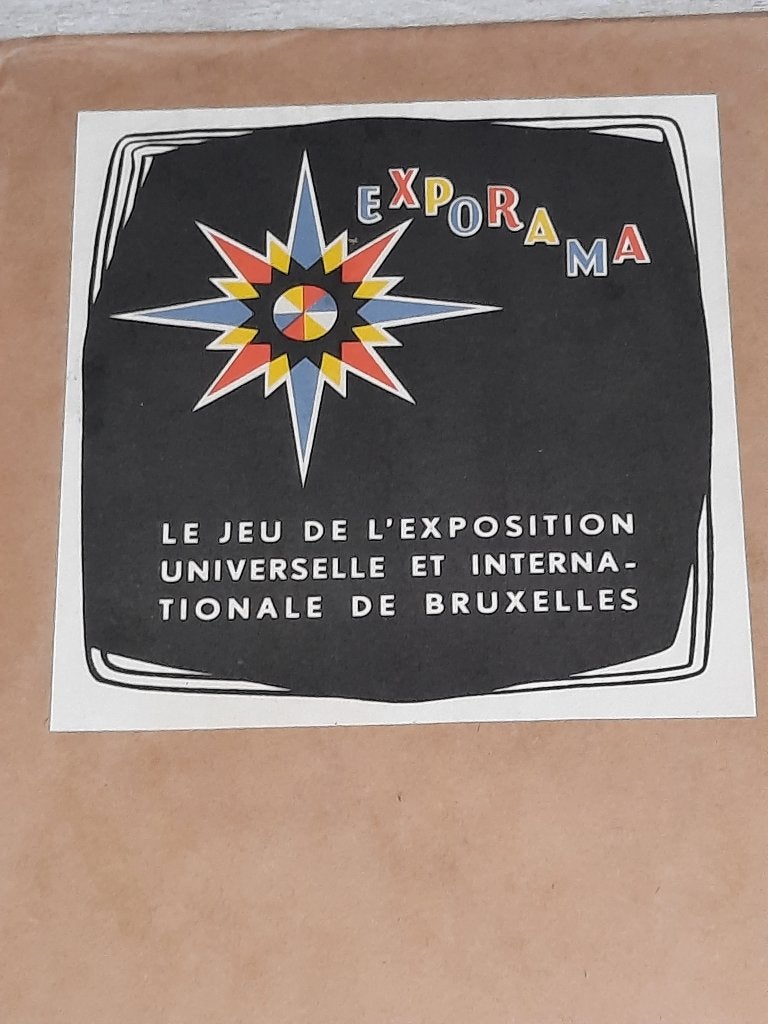 Jeu de plateau Exporama World Expo Brussels 1958, Collections, Enlèvement ou Envoi