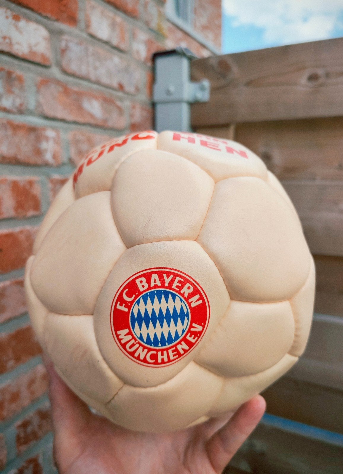 1980-90s Bayern München bal met handtekeningen, Verzamelen, Ophalen of Verzenden