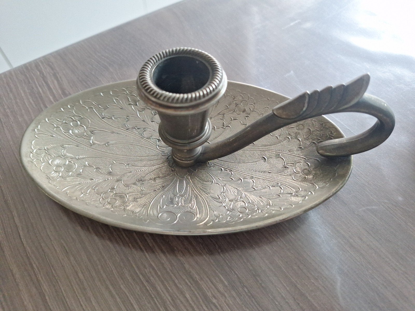 Vintage kandelaar, Antiek en Kunst, Ophalen