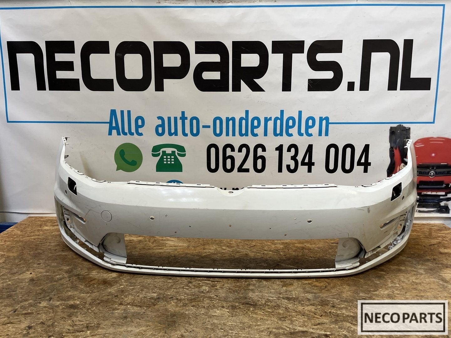 VOLKSWAGEN E-GOLF GTE FACELIFT BUMPER VOORBUMPER ORGINEEL, Gebruikt, -, Volkswagen, -