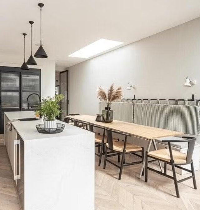 HOUTEN PARKET; HONGAARSE PUNT 120M2 EIKEN VLOER KANT & KLAAR, Ophalen, Binnen