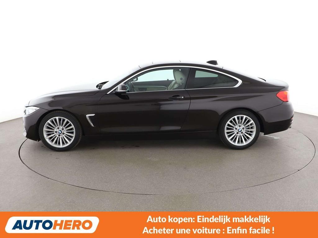 BMW 4 Serie 420 420i Luxury Line (bj 2016, automaat), Automaat, Achterwielaandrijving, Bruin, 1570 kg