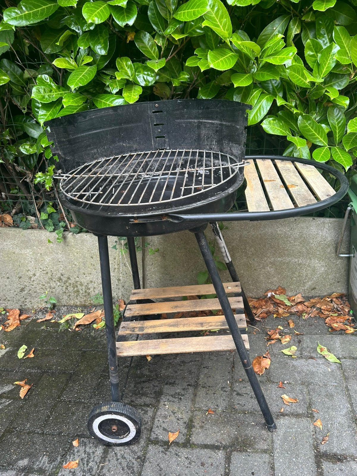 Barbecue met rooster, Ophalen, Gebruikt