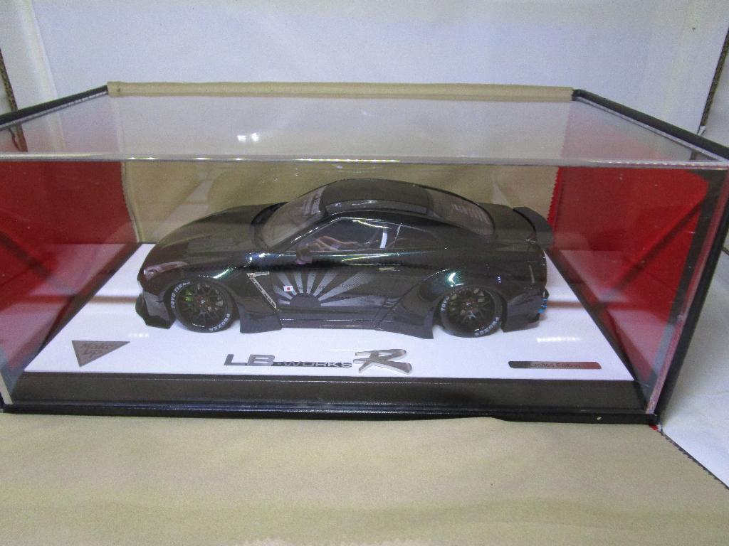 make up eidolon 1:18 nissan r35 liberty walk, Enlèvement ou Envoi, Comme neuf, Voiture, Autres marques