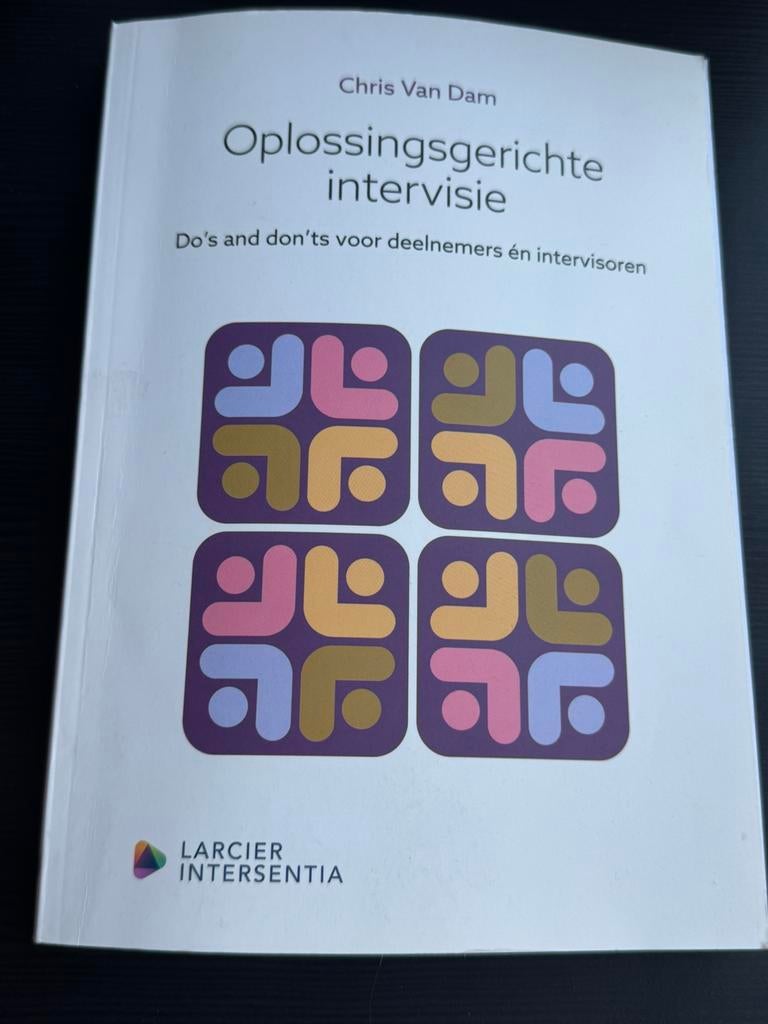 Chris Van Dam - Oplossingsgerichte intervisie, Boeken, Advies, Hulp en Training, Ophalen of Verzenden