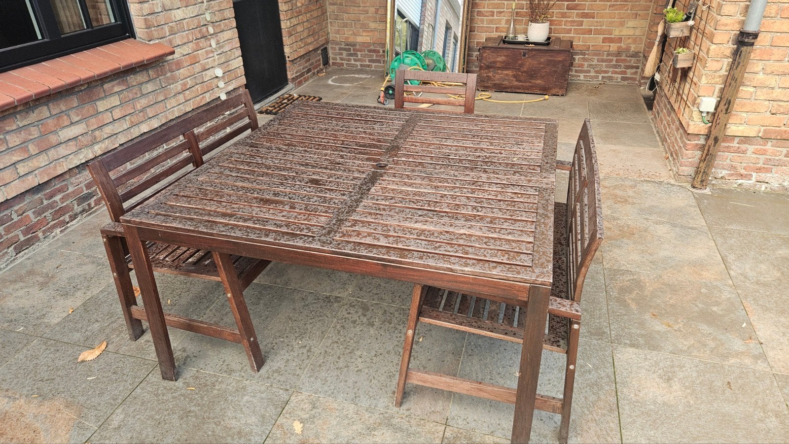 Ikea Tuintafel Nammaro, Ophalen, Gebruikt, Eettafel, 8 zitplaatsen