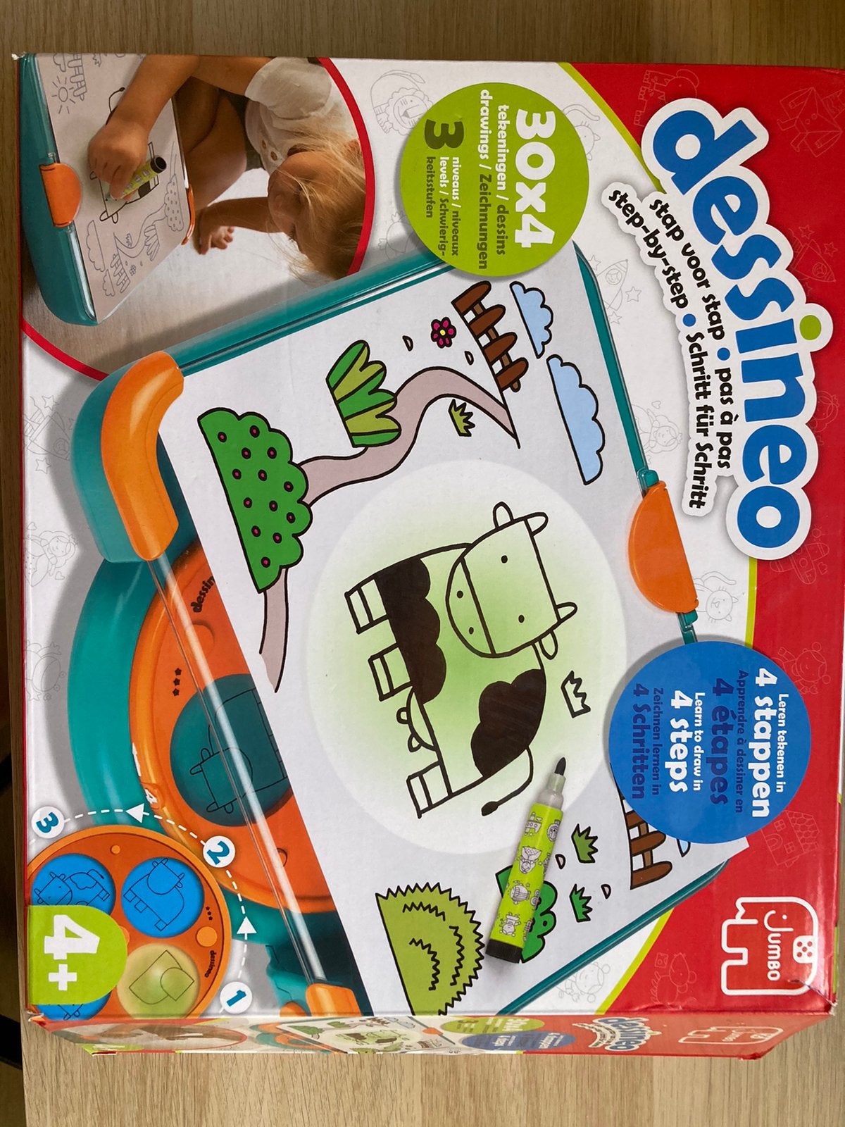 Dessineo tekenen in 4 stappen, Kinderen en Baby's, Ophalen of Verzenden, Zo goed als nieuw