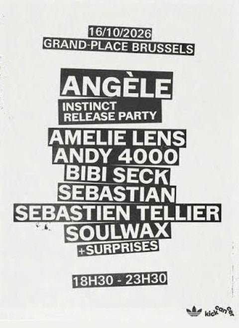 Release Party Angèle - Grote Markt - 16.10.26, Tickets en Kaartjes, Twee personen