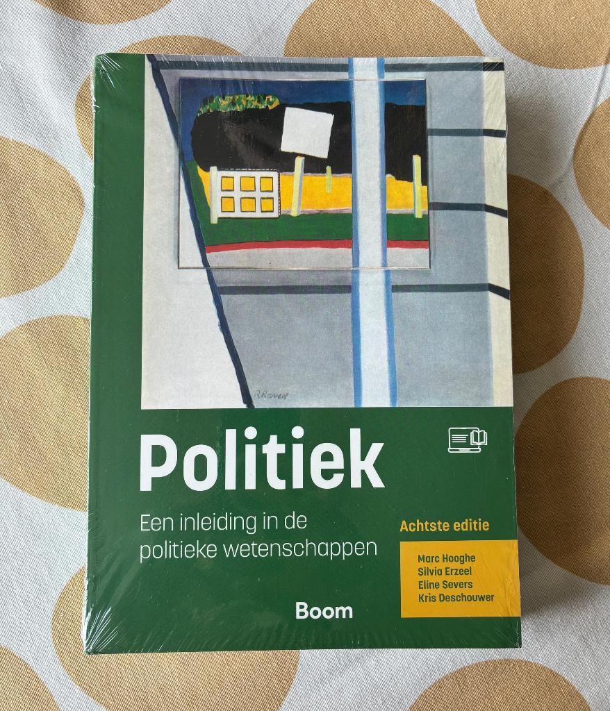 politiek: een inleiding in de politieke wetenschappen, Boeken, Ophalen of Verzenden, Nieuw, Hoger Onderwijs, Marc Hooghe