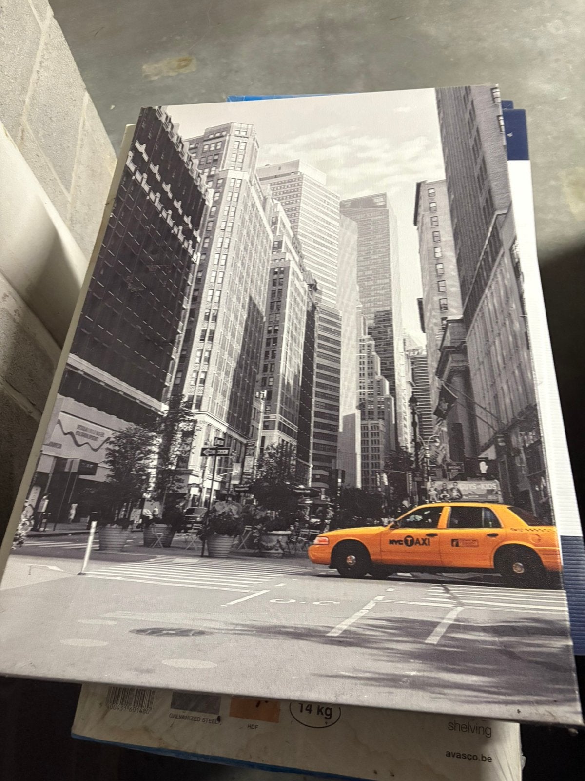 Canvas New york, Huis en Inrichting, Ophalen, Zo goed als nieuw