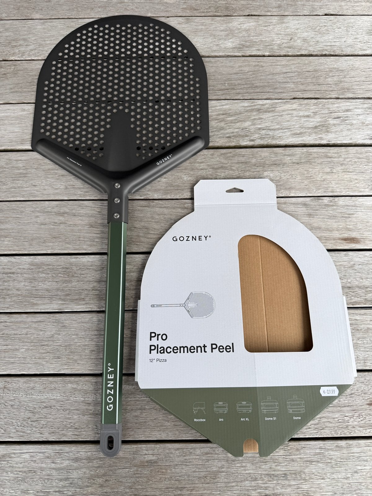 Gozney pro placement peel 12”, Ophalen, Nieuw