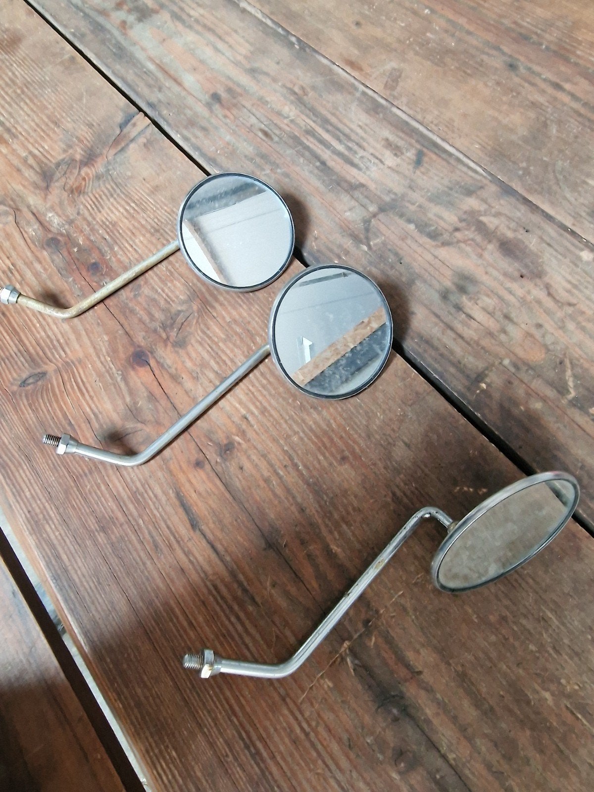 Suzuki A50 TS50 originele spiegels, nog goed te gebruiken., Ophalen