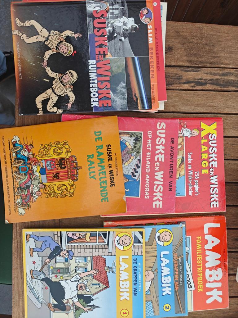 26 Suske en Wiske strips, Boeken, Ophalen, Gelezen, Willy Vandersteen