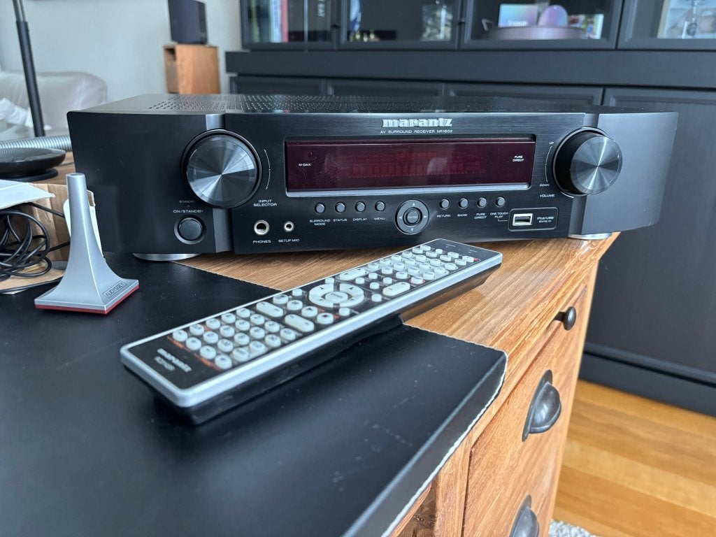 Marantz NR1602 AVR slim 5.1 DOLBY DIGITAL/DTS, TV, Hi-fi & Vidéo, Amplificateurs & Ampli-syntoniseurs, Marantz, Enlèvement, Utilisé