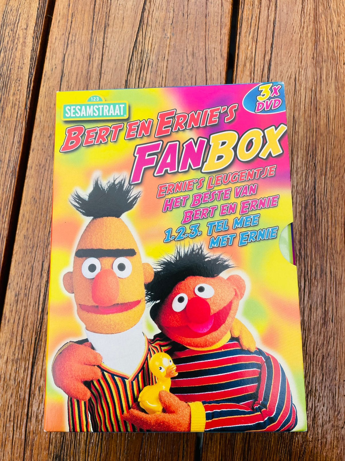 De fanbox van Bert en Ernie, Ophalen of Verzenden, Zo goed als nieuw
