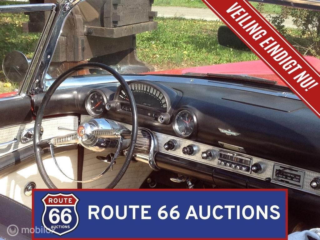 Ford Thunderbird | 1955 | Route 66 Auctions, Autos, Achat, Entreprise, Boîte manuelle, Autre carrosserie
