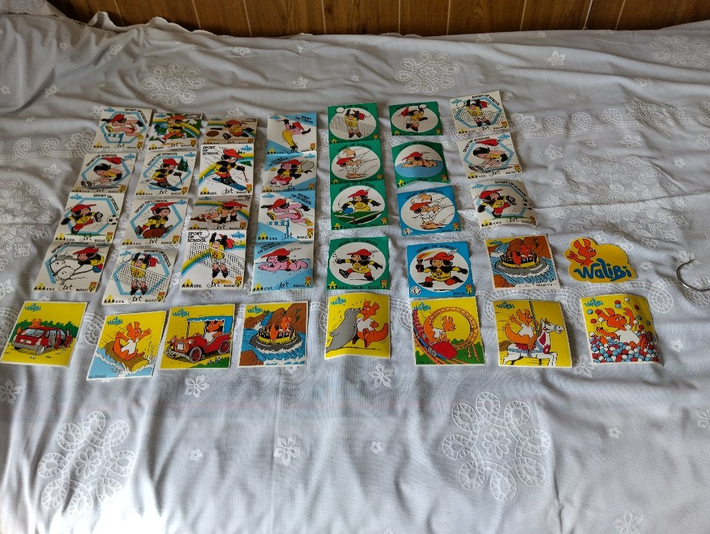 Stickers, Collections, Enlèvement