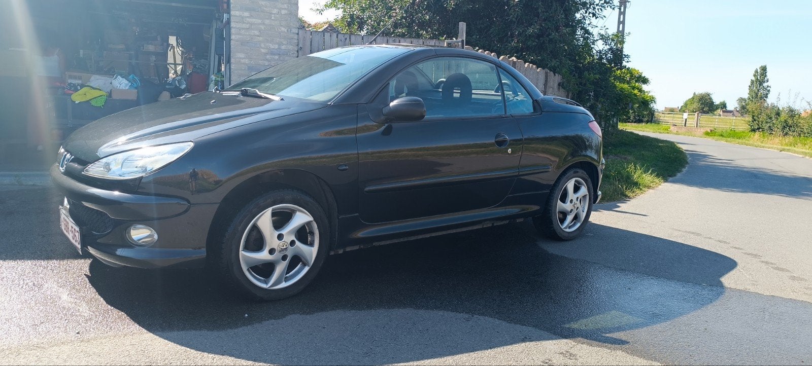 Peugeot 206 cc, Auto's, Peugeot, Particulier, Benzine, Euro 5, Cabriolet, 2 deurs, Handgeschakeld, Zwart, Voorwielaandrijving