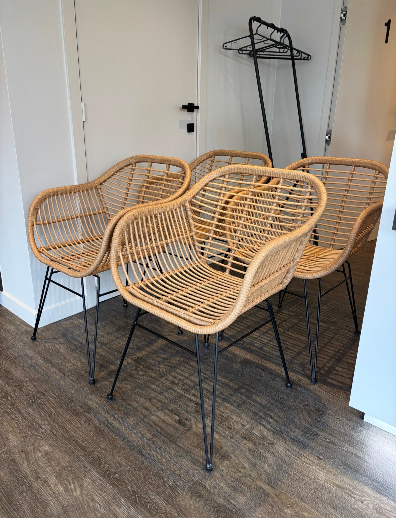 Rotan stoel, Ophalen, Zo goed als nieuw