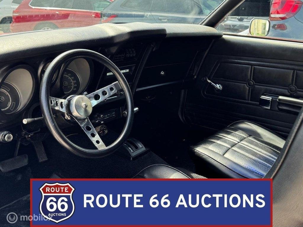 Ford Mustang Mach 1 | 1971 | Route 66 Auctions, Auto's, Zwart, Bedrijf, Handgeschakeld, Overige carrosserie