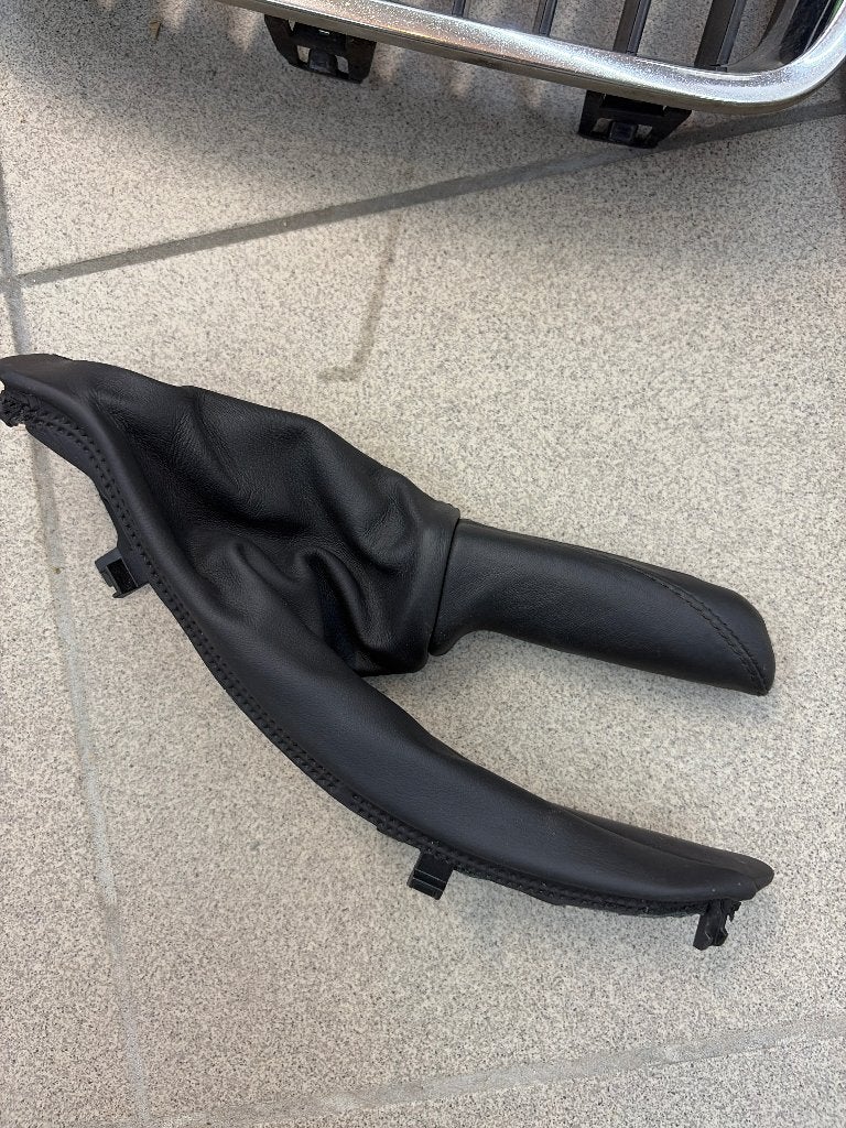 Lederen hoes handrem bmw f30, Autos : Pièces & Accessoires, Enlèvement, Utilisé, BMW